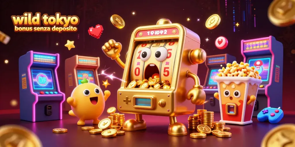 Engage with wild tokyo bonus senza deposito for casino fun and thrills with vibrant characters and gold coins.